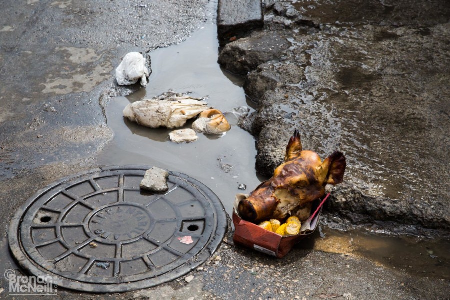 Fast Food Trash Cuban Style - Bronac McNeill London Photographer