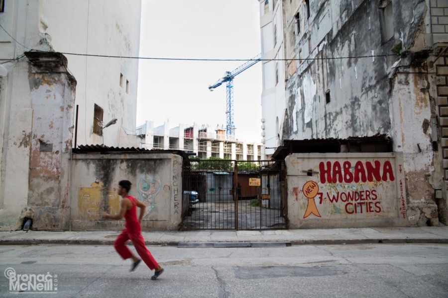 Construction In The Cuban Rubble - Photographed by Bronac McNeill