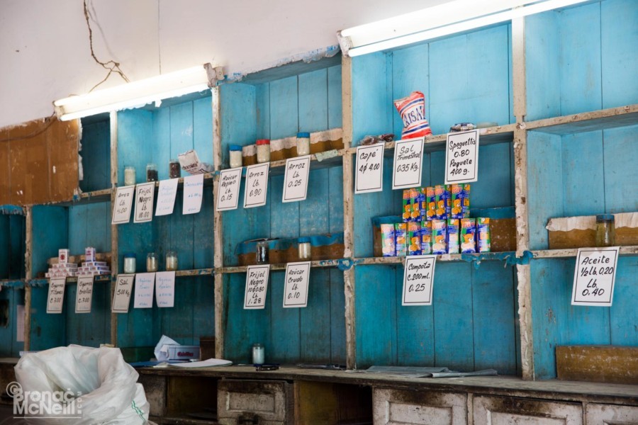 The Rations Store In Cuba photographed by Bronac McNeill